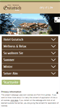 Mobile Screenshot of hotel-gstatsch.com